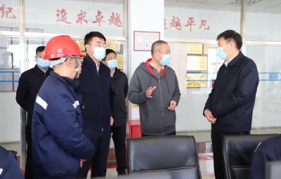鸡西市市长孙成坤一行莅临尊龙凯时考察调研